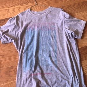 Wesc shirt large gray